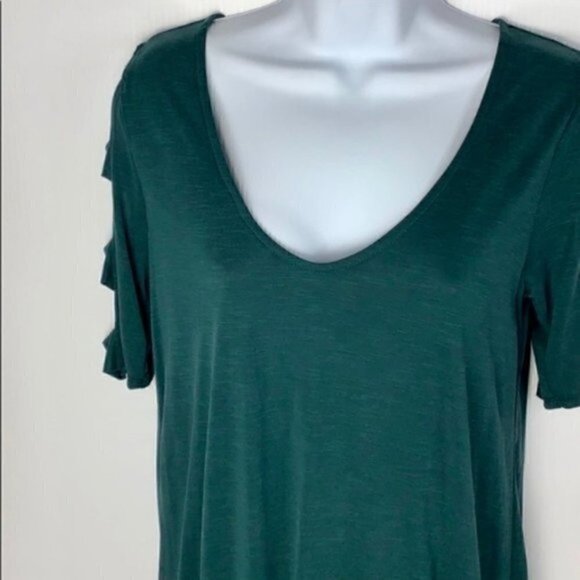 NEW Bluheaven green banded sleeve midi dress - Picture 2 of 5